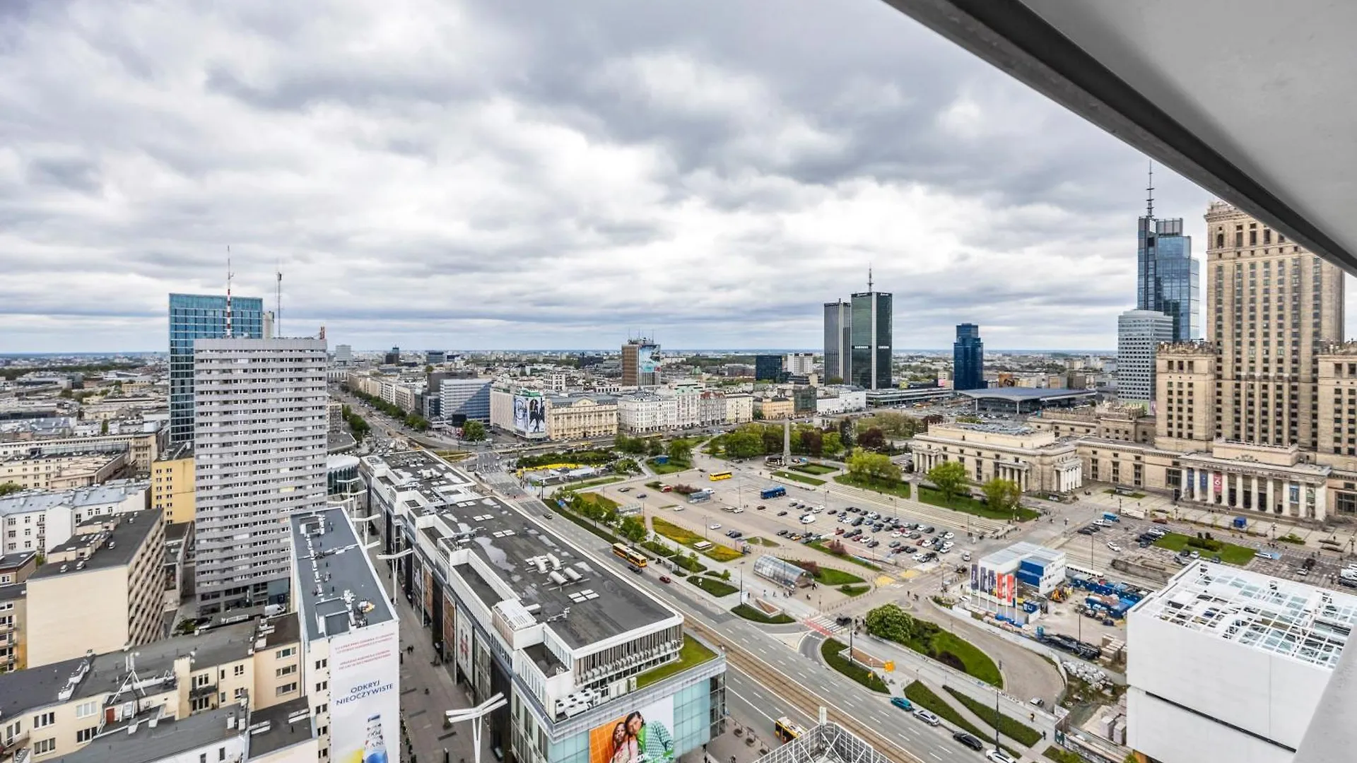 Zgoda 13 Apartments 23Rd Floor View Of Warsaw