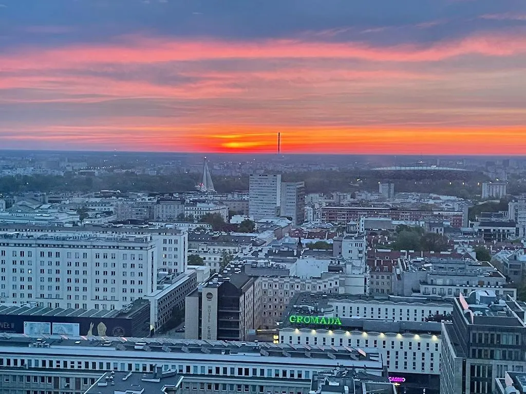 Zgoda 13 Apartments 23Rd Floor View Of Warsaw